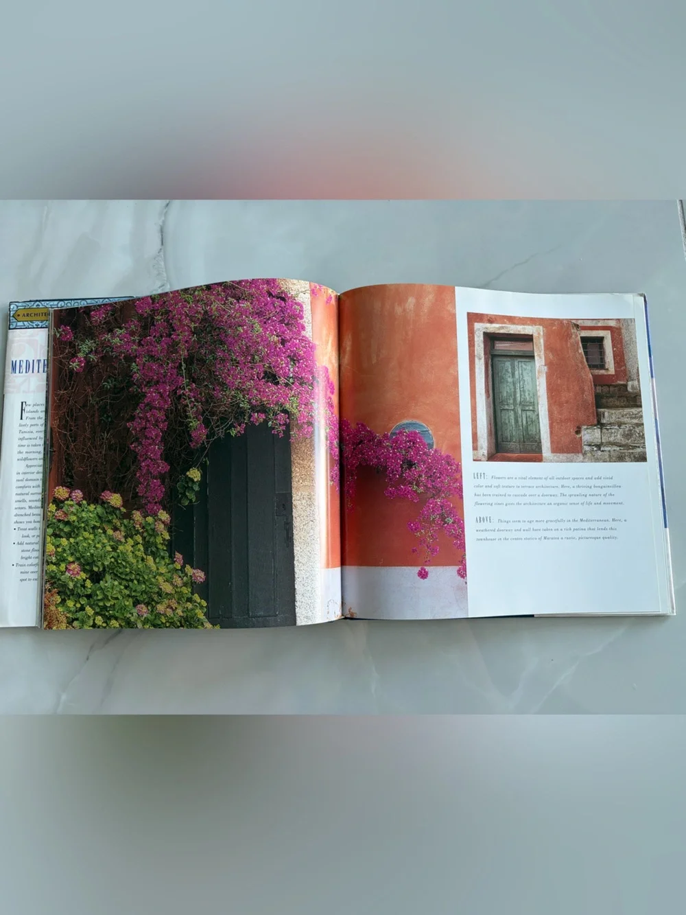 Mediterranean Style coffee table book by Robert Fitzgerald